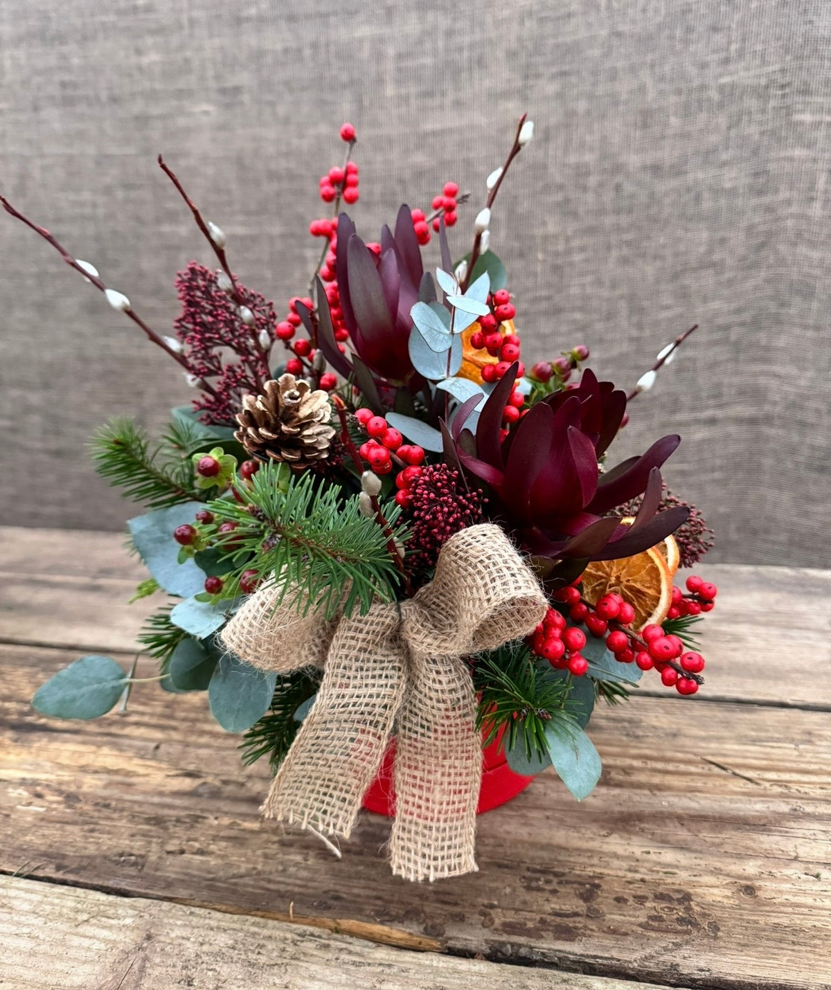 Velvet Christmas - Hat Boxes